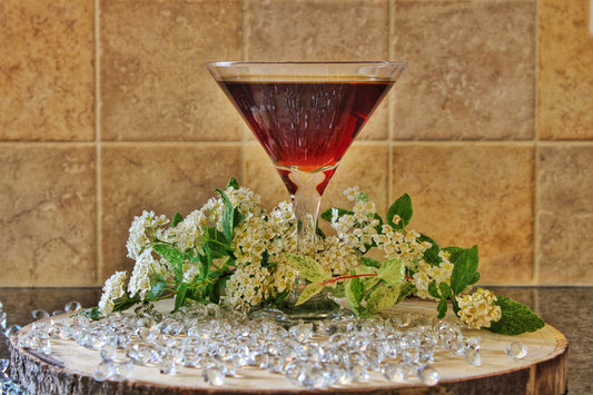 Spiced Rum Doberman cocktail