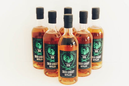 6 bottles of Swan Knight Distillery Golden Spiced Rum